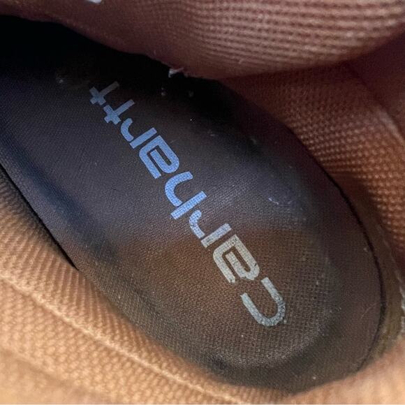 Carhartt 6-inch Soft toe Leather Lace Up Work Boots - Picture 8 of 9